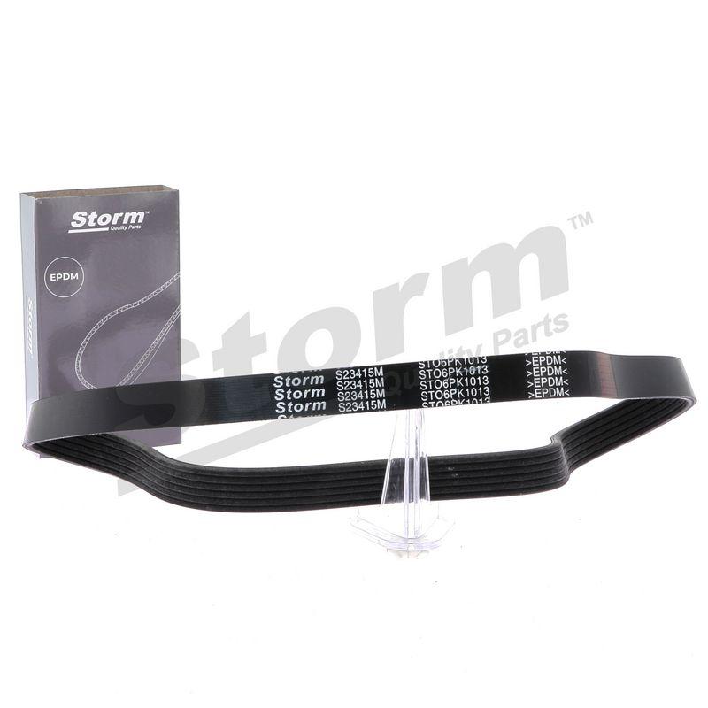Courroie trapézoïdale à nervures STORM QUALITY PARTS STO6PK1013