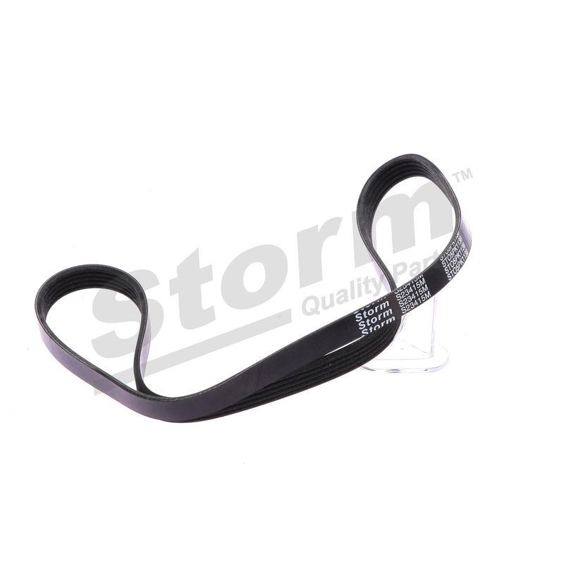 Courroie trapézoïdale à nervures STORM QUALITY PARTS STO5PK1138