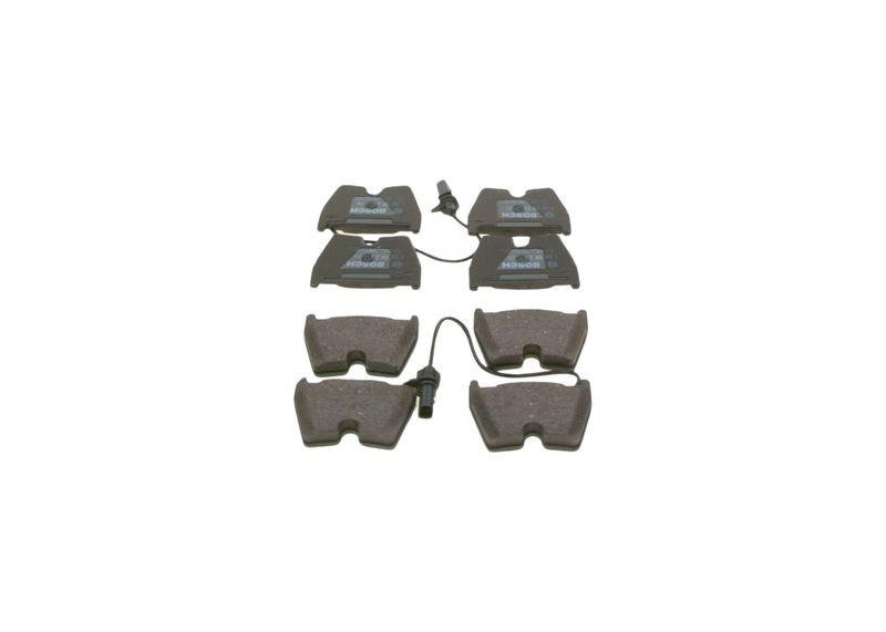 Kit de plaquettes de frein, frein à disque BOSCH 0 986 494 216