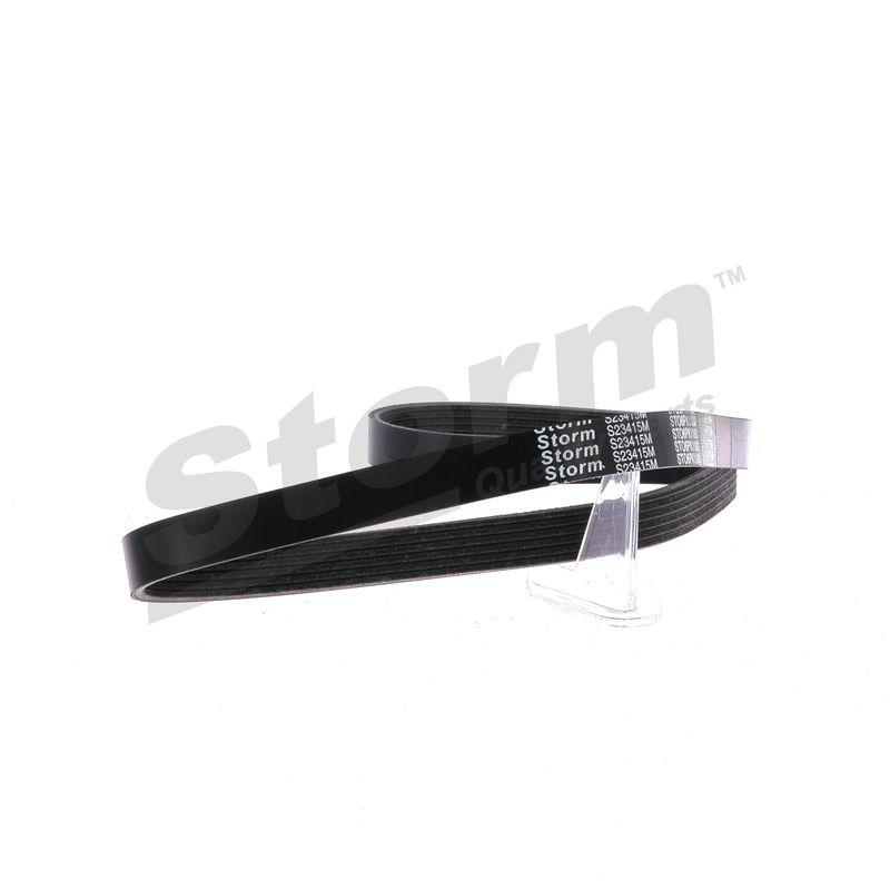 Courroie trapézoïdale à nervures STORM QUALITY PARTS STO6PK1183