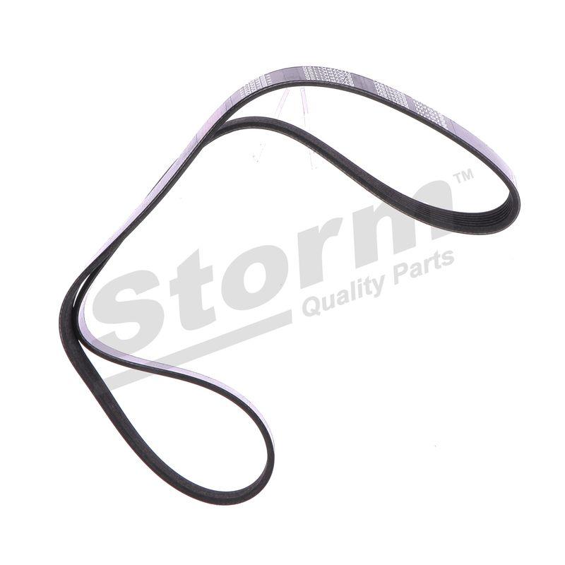 Courroie trapézoïdale à nervures STORM QUALITY PARTS STO7PK1125