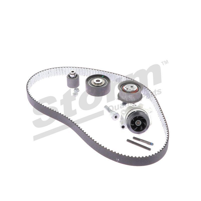 Pompe à eau + kit de courroie crantée STORM QUALITY PARTS 5550732KP