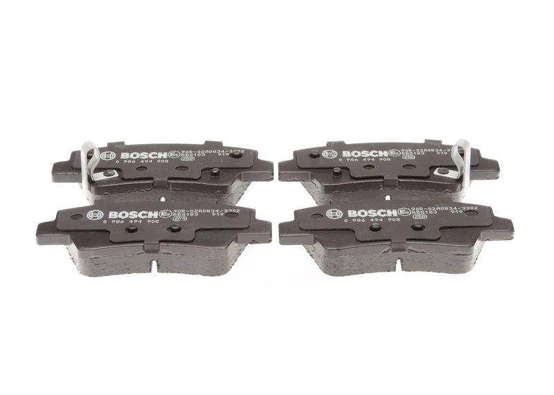 Kit de plaquettes de frein, frein à disque BOSCH 0 986 494 908