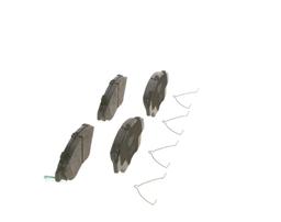 Kit de plaquettes de frein, frein à disque BOSCH 0 986 494 562
