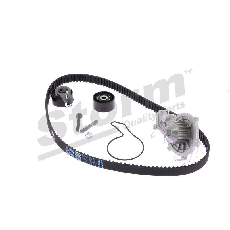 Pompe à eau + kit de courroie crantée STORM QUALITY PARTS 904487KP