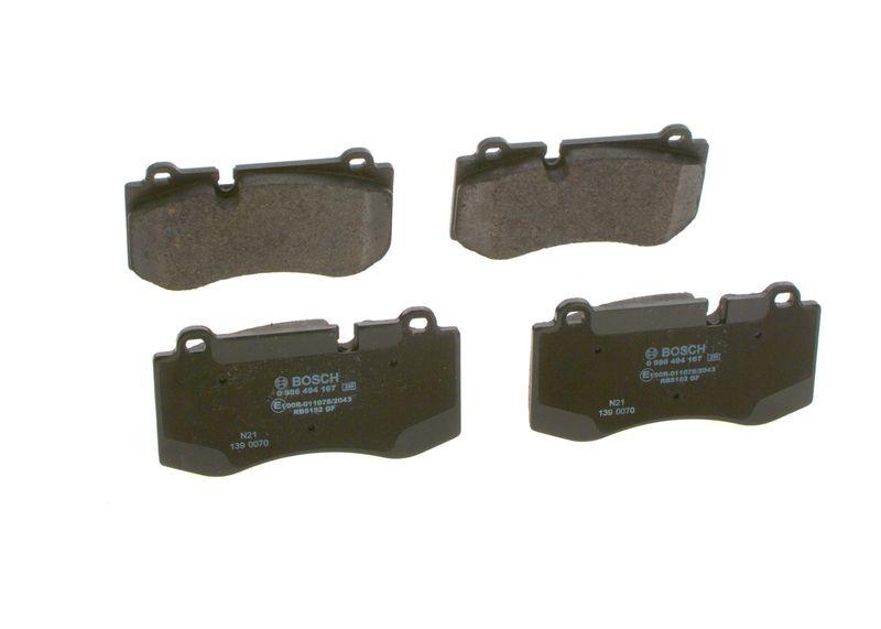 Kit de plaquettes de frein, frein à disque BOSCH 0 986 494 167