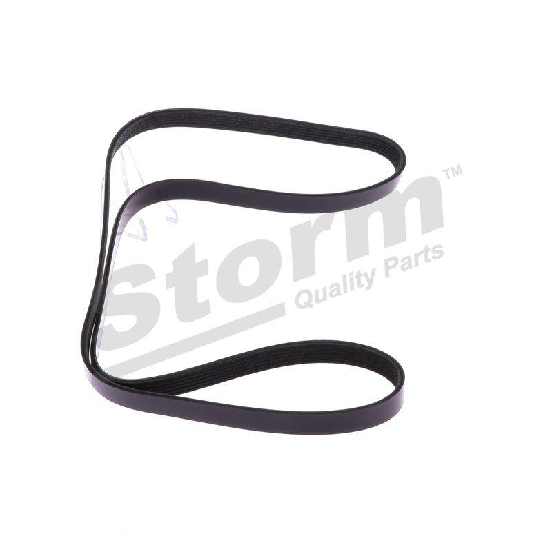 Courroie trapézoïdale à nervures STORM QUALITY PARTS STO6PK1563