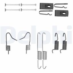 Kit d'accessoires, mâchoires de frein de stationnement DELPHI LY1402