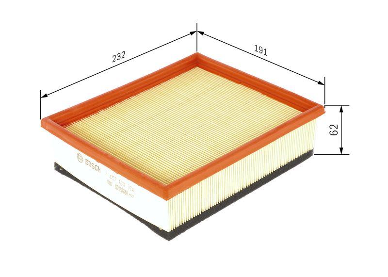 Filtre à air BOSCH 1 457 433 324