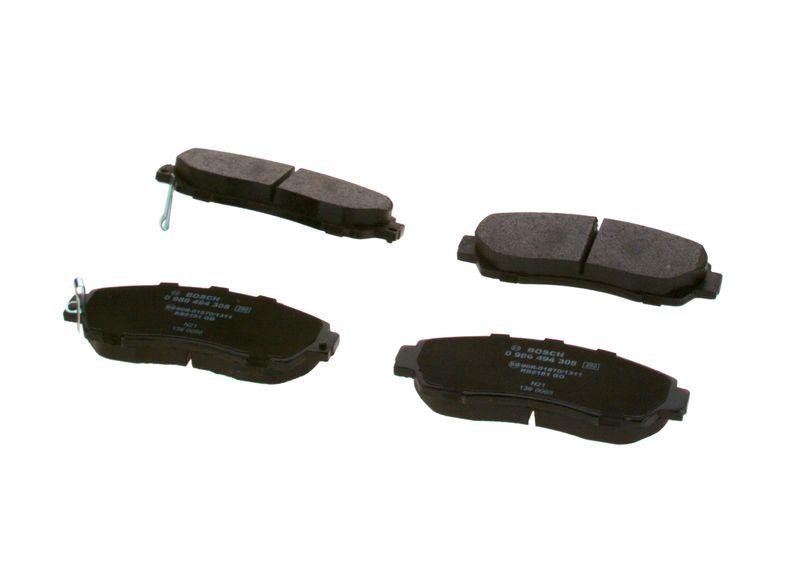 Kit de plaquettes de frein, frein à disque BOSCH 0 986 494 308