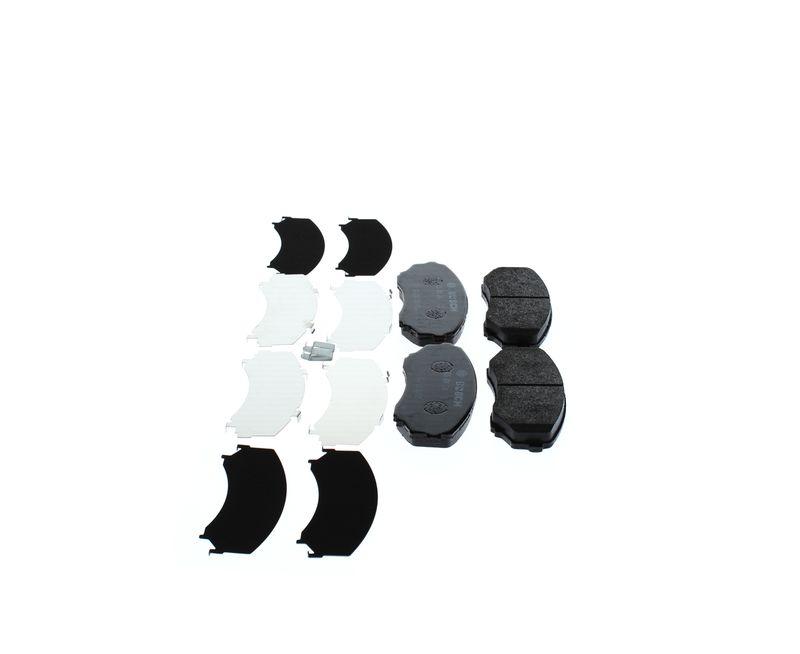 Kit de plaquettes de frein, frein à disque BOSCH 0 986 494 204