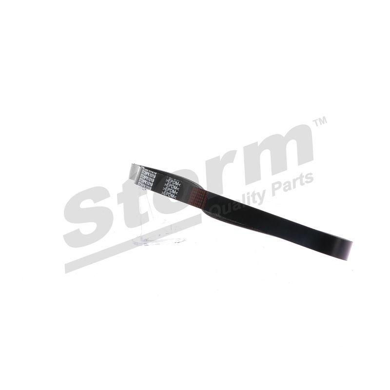 Courroie trapézoïdale à nervures STORM QUALITY PARTS STO6PK1019