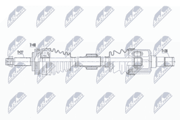 Arbre de transmission NTY NPW-HY-571