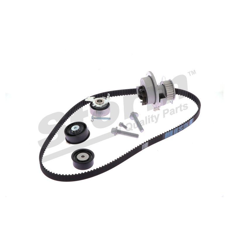 Pompe à eau + kit de courroie crantée STORM QUALITY PARTS 904388KP