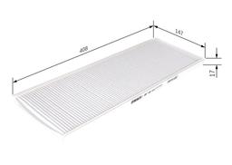 Filtre, air de l'habitacle BOSCH 1 987 432 010