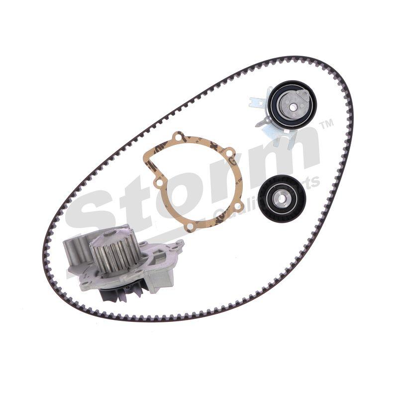 Pompe à eau + kit de courroie crantée STORM QUALITY PARTS 904595KP