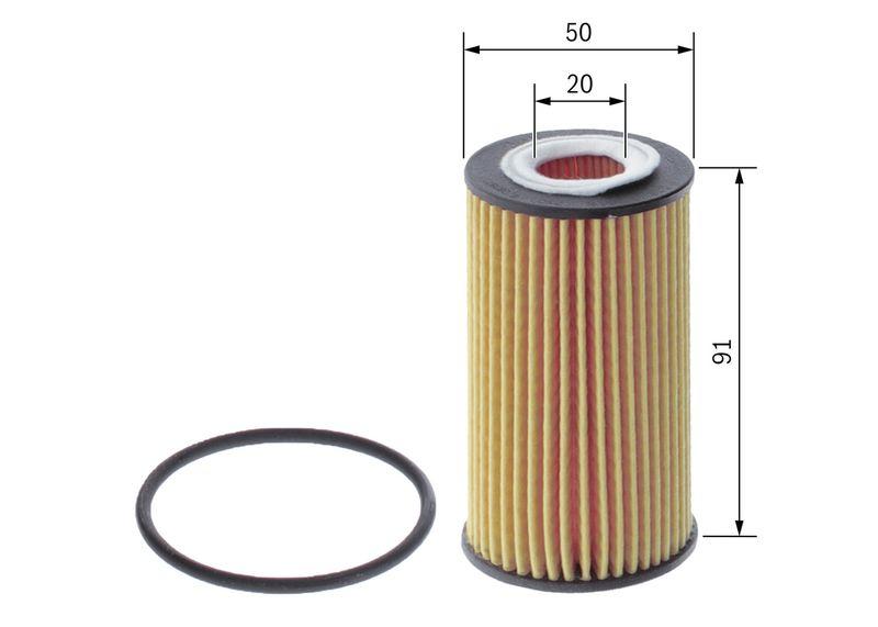 Filtre à huile BOSCH F 026 407 298
