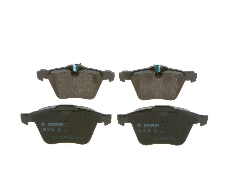 Kit de plaquettes de frein, frein à disque BOSCH 0 986 424 125