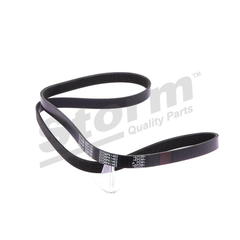Courroie trapézoïdale à nervures STORM QUALITY PARTS STO6PK1463