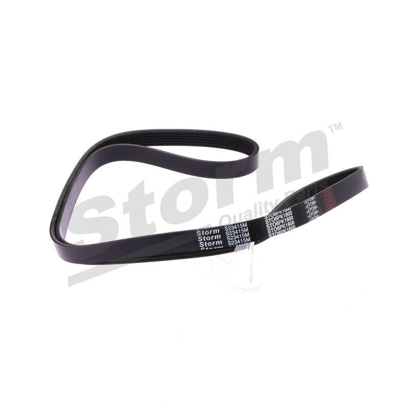 Courroie trapézoïdale à nervures STORM QUALITY PARTS STO6PK1600