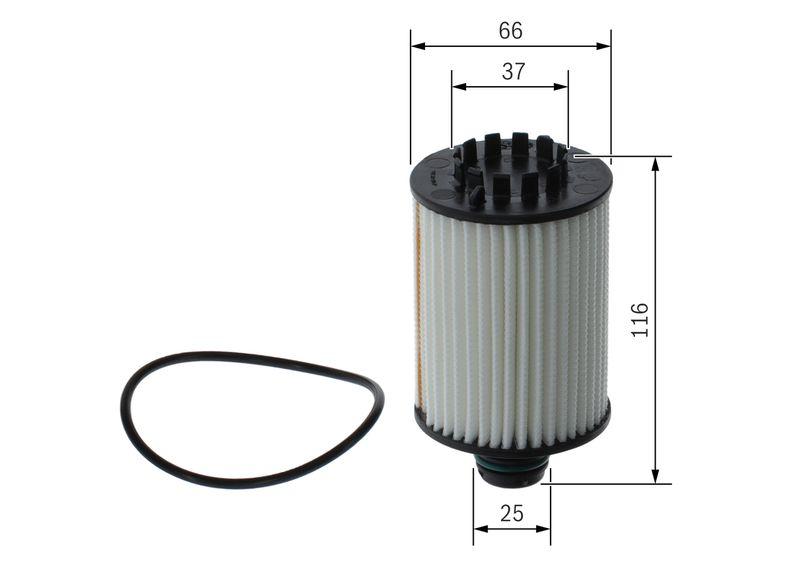 Filtre à huile BOSCH F 026 407 335