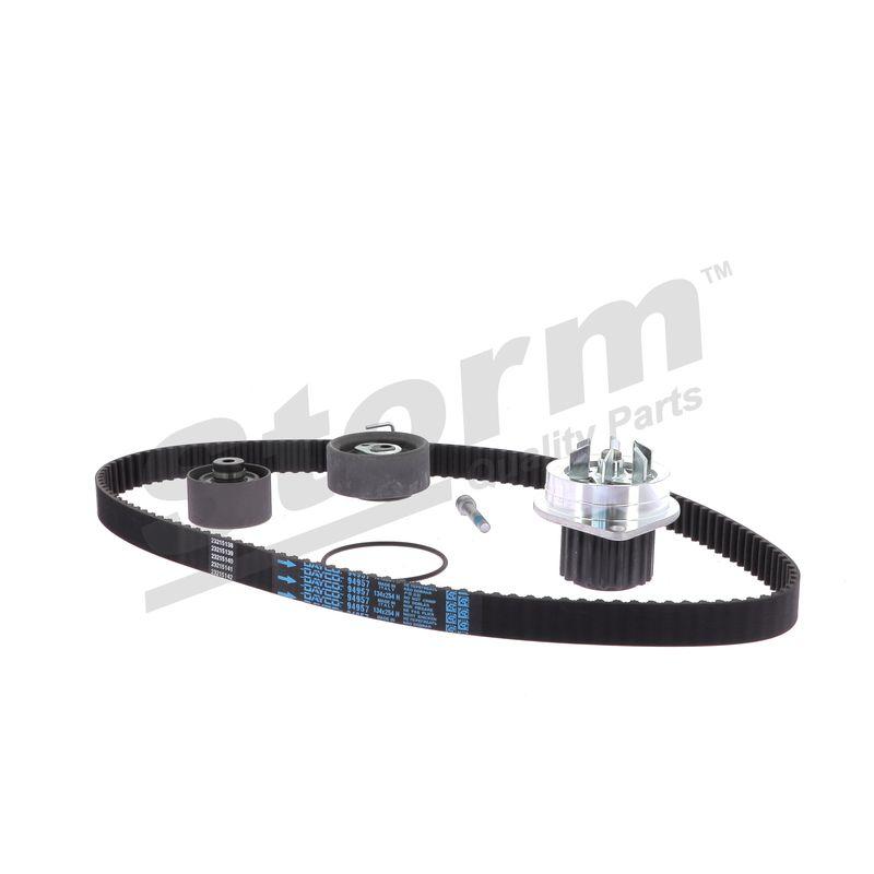 Pompe à eau + kit de courroie crantée STORM QUALITY PARTS 904470KP