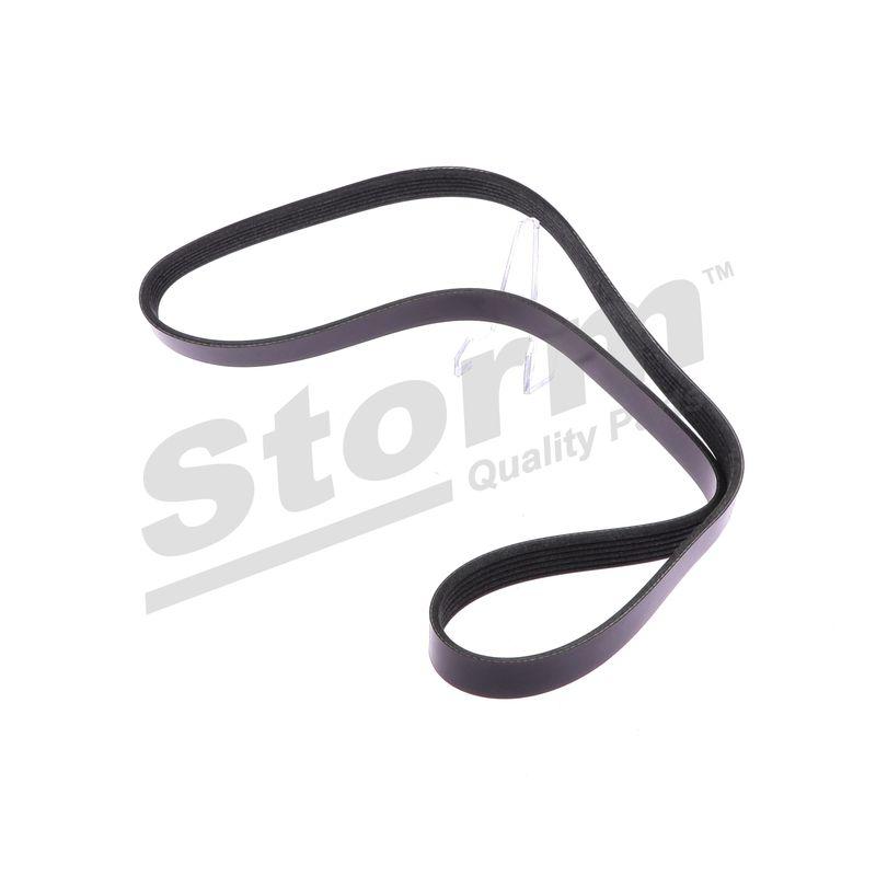 Courroie trapézoïdale à nervures STORM QUALITY PARTS STO6PK1153