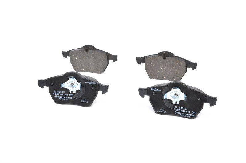 Kit de plaquettes de frein, frein à disque BOSCH 0 986 424 481