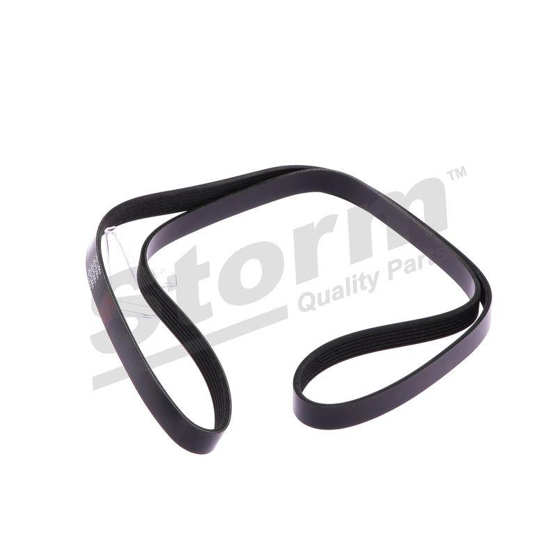 Courroie trapézoïdale à nervures STORM QUALITY PARTS STO6PK1750