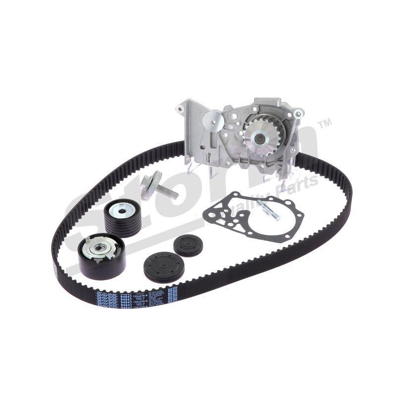 Pompe à eau + kit de courroie crantée STORM QUALITY PARTS 5550576KP