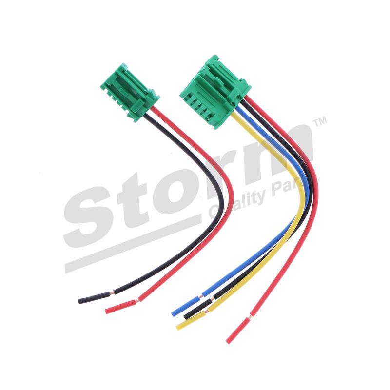 Kit rép. de câble, résistance (ventilateur d'habitacle) STORM QUALITY PARTS 888699