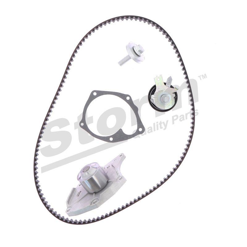 Pompe à eau + kit de courroie crantée STORM QUALITY PARTS 5550579KP