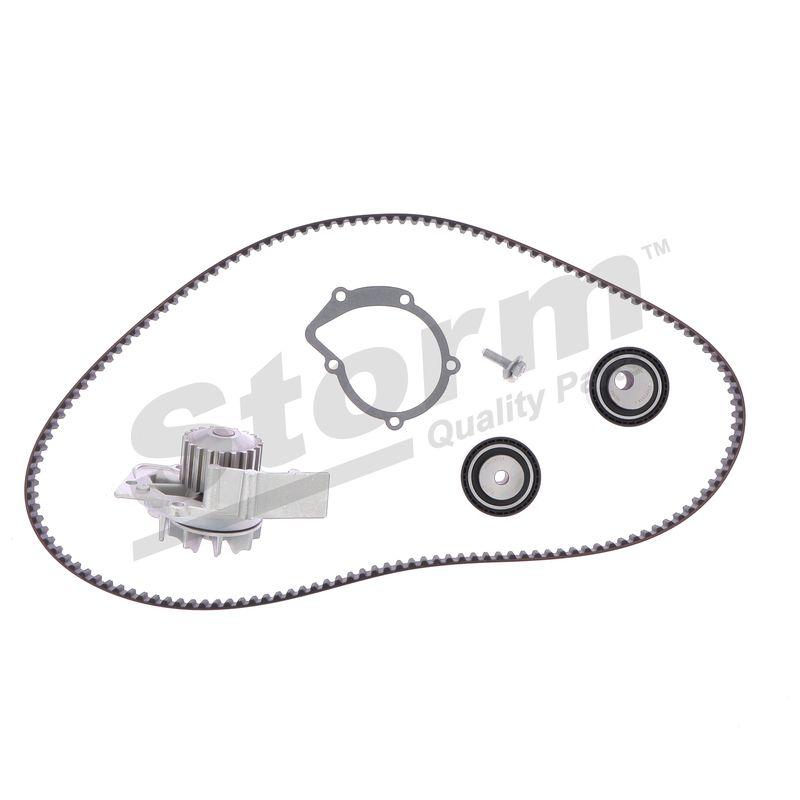 Pompe à eau + kit de courroie crantée STORM QUALITY PARTS 5550358KP