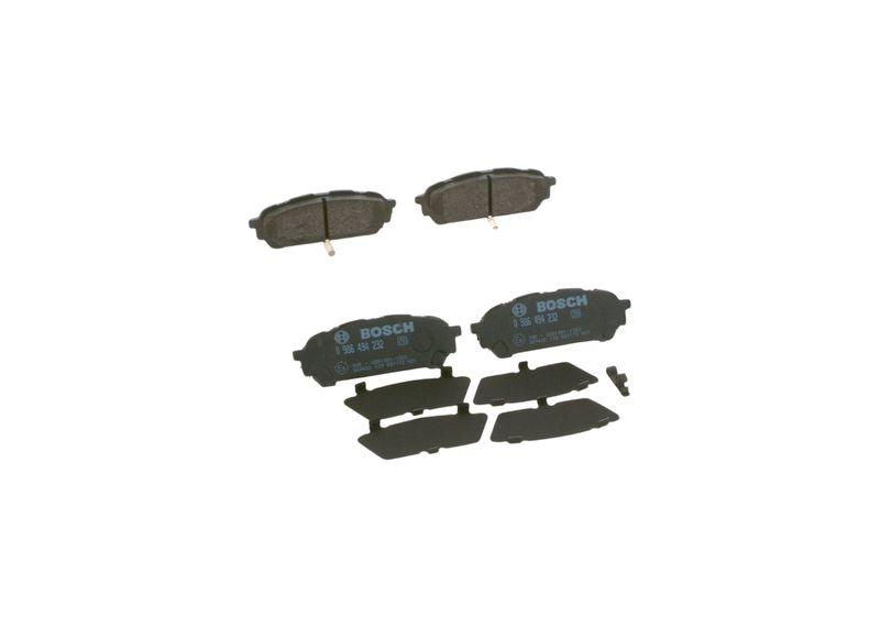 Kit de plaquettes de frein, frein à disque BOSCH 0 986 494 232