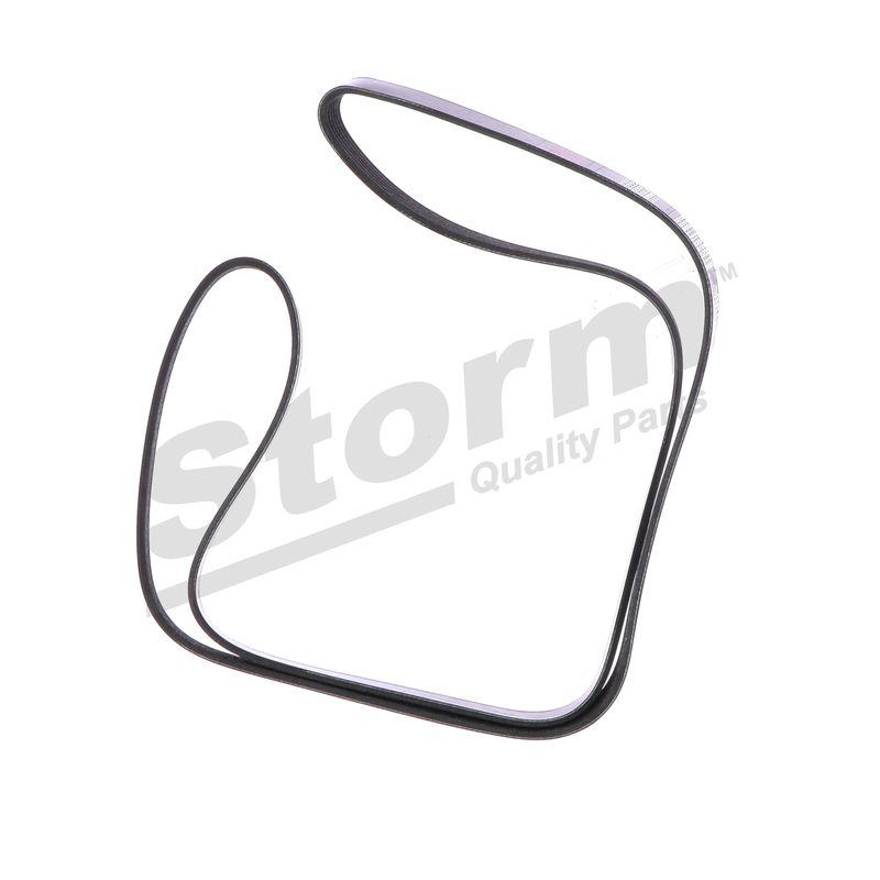 Courroie trapézoïdale à nervures STORM QUALITY PARTS STO6PK1840