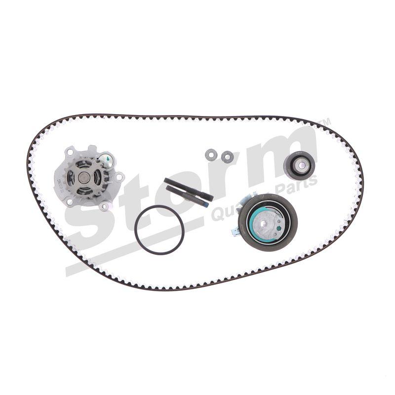 Pompe à eau + kit de courroie crantée STORM QUALITY PARTS 5550584KP