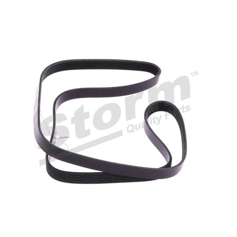 Courroie trapézoïdale à nervures STORM QUALITY PARTS STO6PK1735