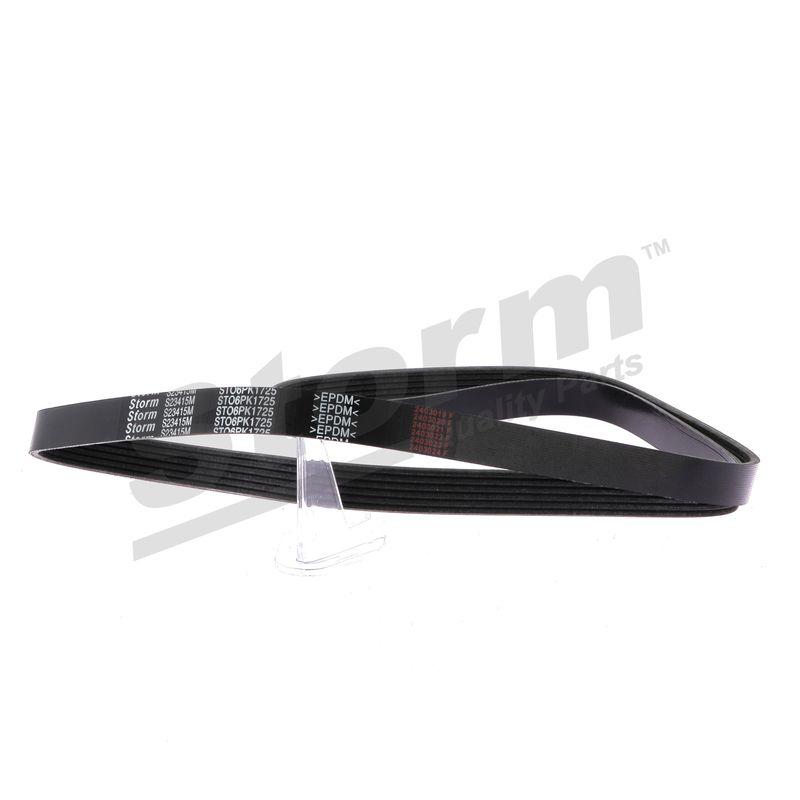 Courroie trapézoïdale à nervures STORM QUALITY PARTS STO6PK1725