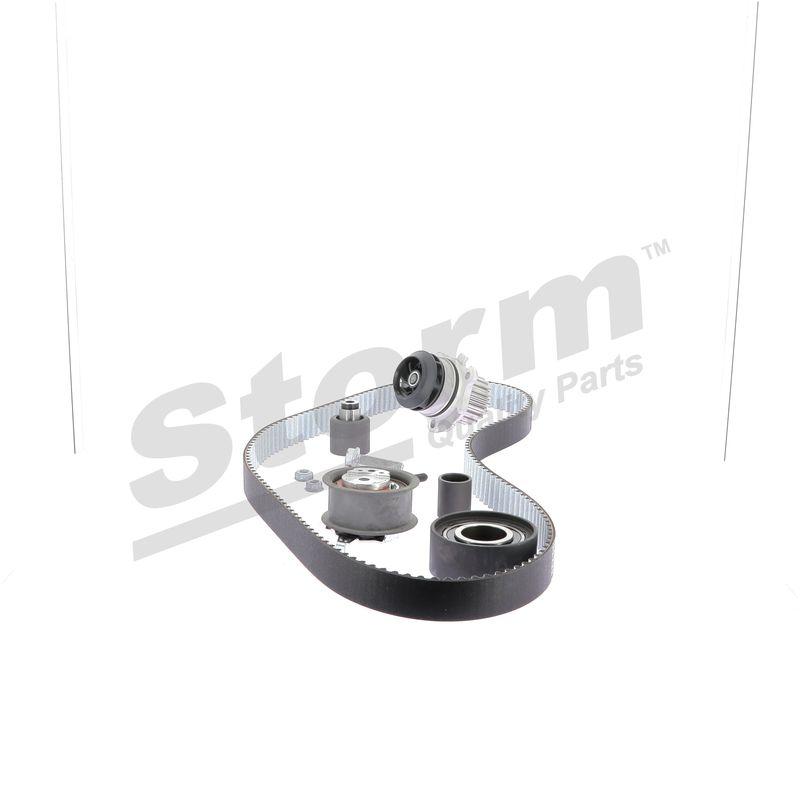 Pompe à eau + kit de courroie crantée STORM QUALITY PARTS 5550791KP