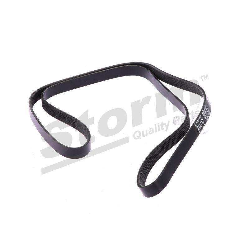 Courroie trapézoïdale à nervures STORM QUALITY PARTS STO6PK1708