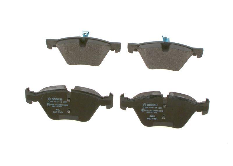 Kit de plaquettes de frein, frein à disque BOSCH 0 986 494 118