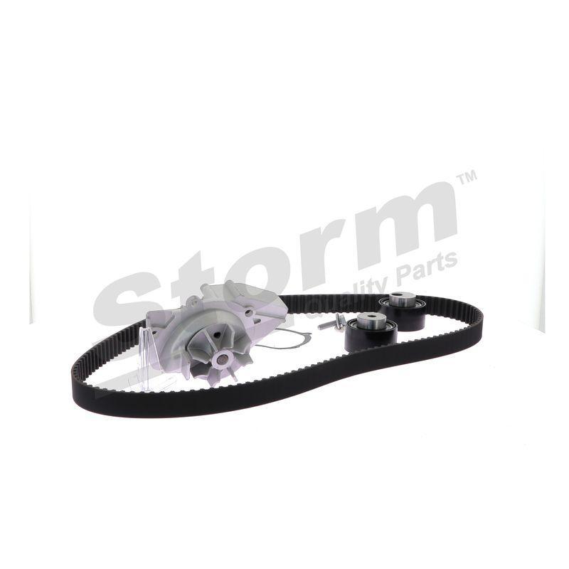 Pompe à eau + kit de courroie crantée STORM QUALITY PARTS 5550358KP