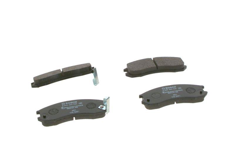 Kit de plaquettes de frein, frein à disque BOSCH 0 986 493 790