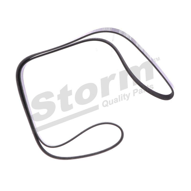 Courroie trapézoïdale à nervures STORM QUALITY PARTS STO6PK1725