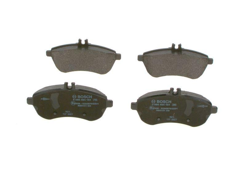 Kit de plaquettes de frein, frein à disque BOSCH 0 986 494 161
