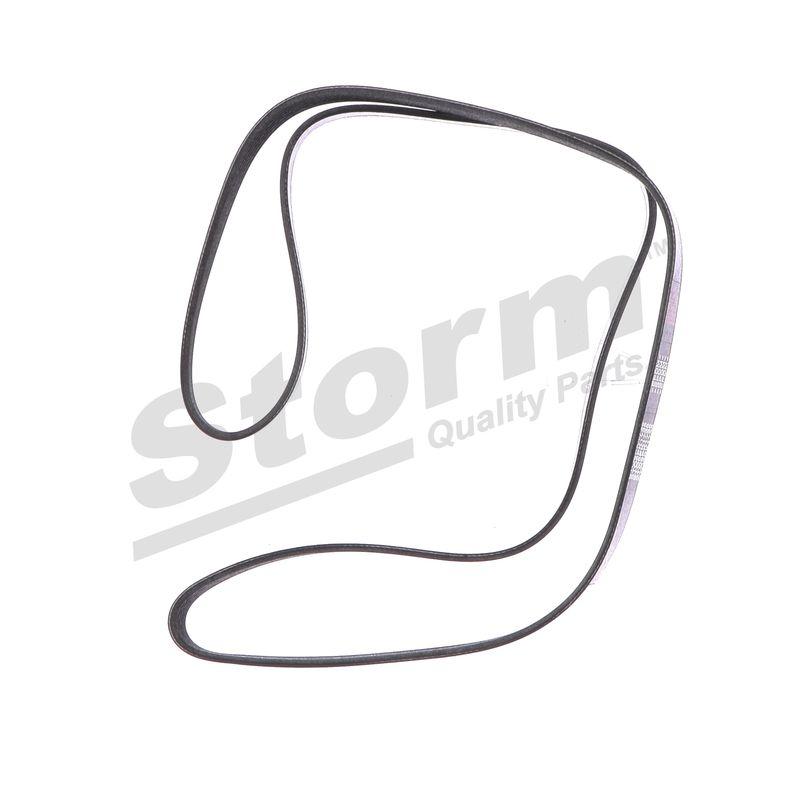 Courroie trapézoïdale à nervures STORM QUALITY PARTS STO6PK1735