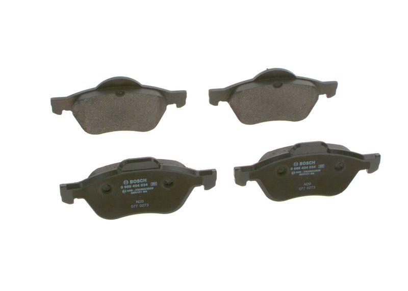 Kit de plaquettes de frein, frein à disque BOSCH 0 986 494 034