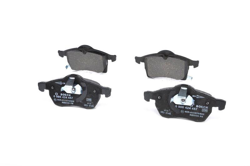 Kit de plaquettes de frein, frein à disque BOSCH 0 986 424 457