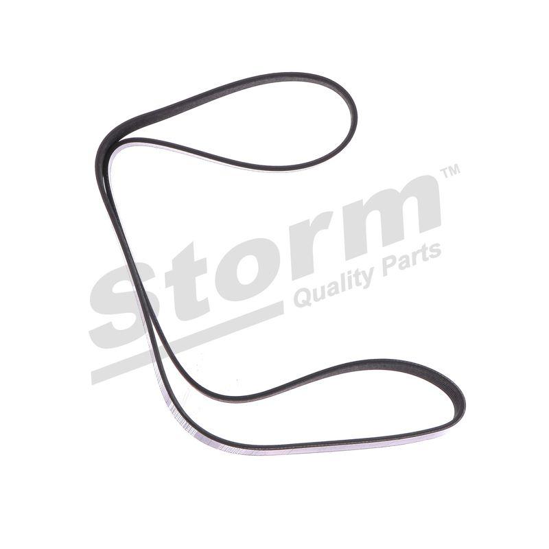 Courroie trapézoïdale à nervures STORM QUALITY PARTS STO6PK1438