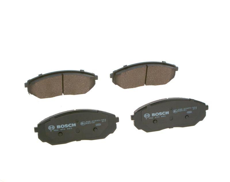Kit de plaquettes de frein, frein à disque BOSCH 0 986 494 883